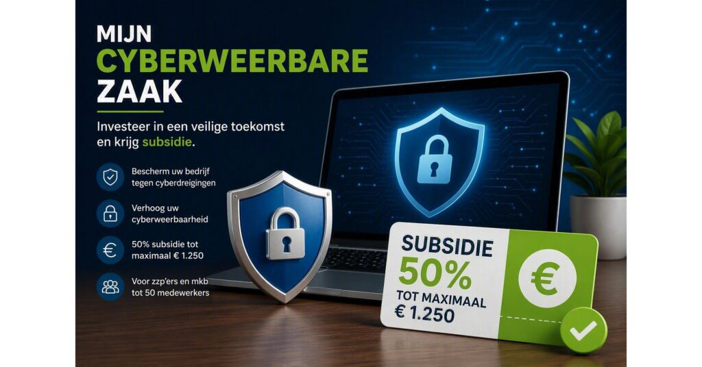 Subsidie voor cybersecurity is terug: Mijn Cyberweerbare Zaak 2026
